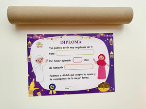 Diploma Ayuno Ramadán 🌙